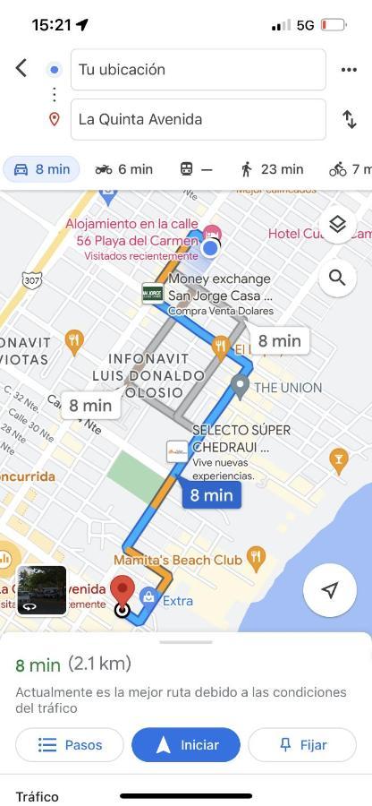 Alojamiento En La Calle 56 بلايا ديل كارمن المظهر الخارجي الصورة